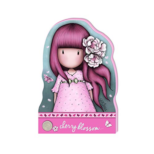 SANTORO Gorjuss Sparkle & Bloom Display Cuadernos de Muñecas 941GJD02 - Catch A Falling Star, Cherry Blossom, Love Grows & You Can Have Mine