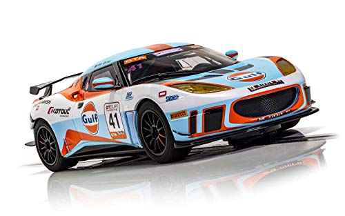 Scalextric C4183 Lotus Evora - Gulf Edition Car