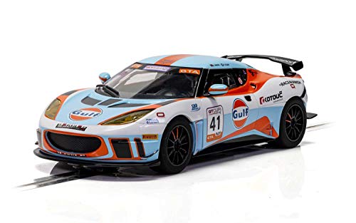 Scalextric C4183 Lotus Evora - Gulf Edition Car