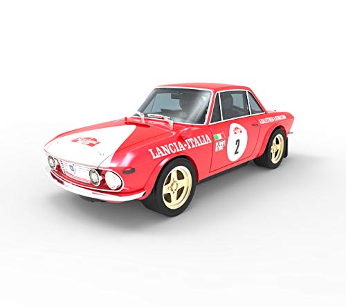 Scalextric- Lancia Fulvia 16 HF San Remo 72" Coche Pista, Color Rojo (Scale Competiton Xtreme 1)