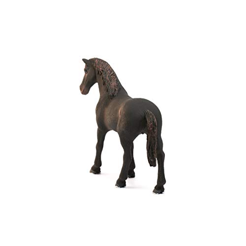 Schleich-13856 Figura de Caballo Semental, Pura Sangre inglés, Colección Horse Club, Color marrón, 13 cm (13856)