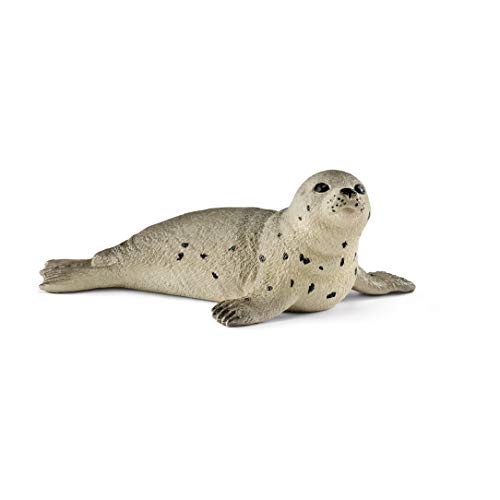 Schleich-14802 Cría de Foca, Color Beige (14802)