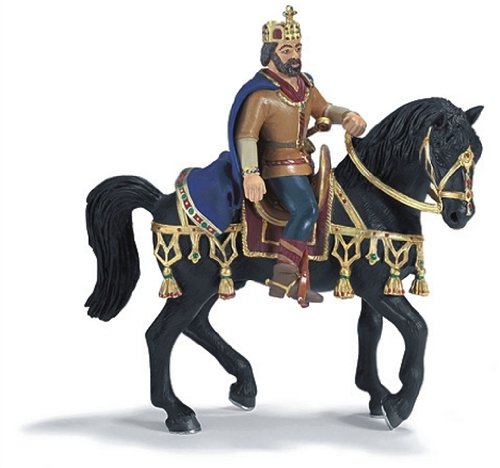 Schleich 70049 - Figura/ miniatura El rey a caballo