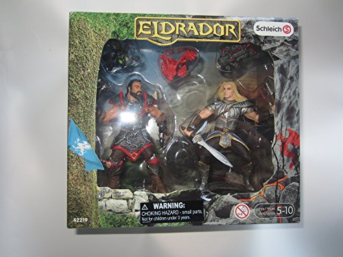 Schleich Berserks with Dungeon Animals Set de Juego