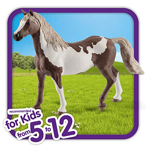 Schleich- Figura Caballo Capón Paint Horse, 12 cm.