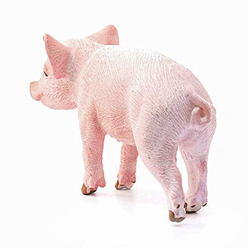 Schleich- Figura de Lechón de pie, Colección Farm World, Color Marron, 5.7 cm (13783)