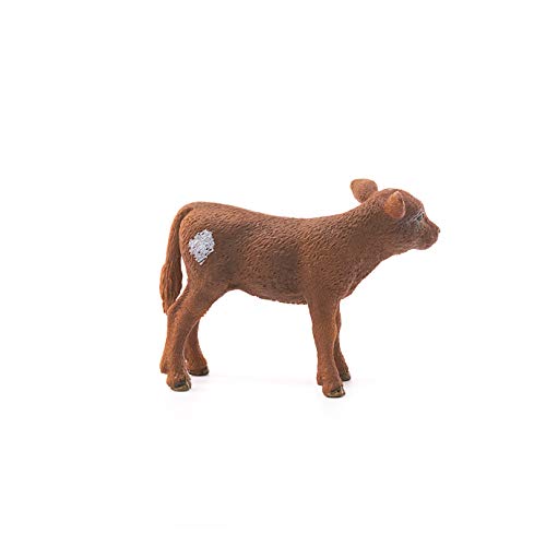 Schleich-Figura de Ternero tejano Longhorn, Colección Farm World, colores, 7 cm (13881)