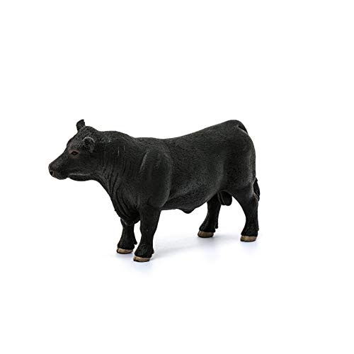 Schleich- Figura Toro Black Angus, 8,10 cm.