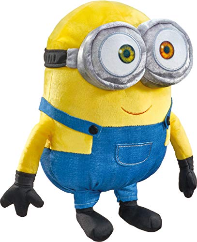 Schmidt Spiele- Minions Bob - Peluche Grande (35 cm), Color carbón (42728)