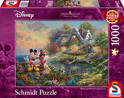 Schmidt- Thomas Kinkade Disney Mickey Mouse - Puzzle, Color Colorido, 1000 Pieces (59639)