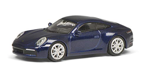 Schuco Porsche, Carrera S Coupé, Nueva generación 911 (992), Escala 1:87, Color Azul metálico (452653700)