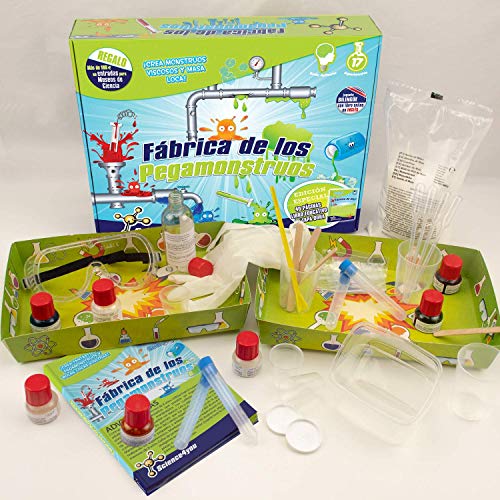 Science4you Fábrica de los pegamonstruos - Slime - Juguete científico y educativo