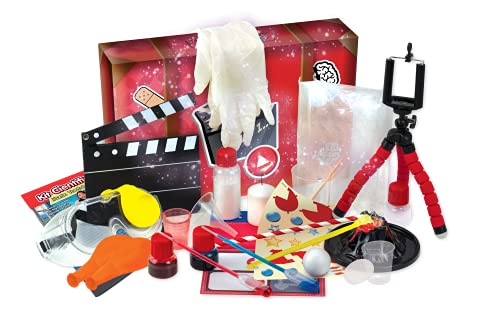 Science4you-JUEGO BE Kit CIENTIFICO ¡10 Pasos para Crear UN Canal Youtuber con 13 EXPERIMENTOS, Multicolor (SCIENCE FOR YOU 80002991)