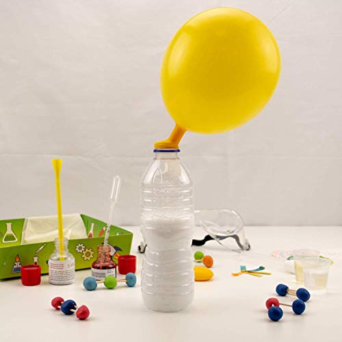 Science4you - Mi Laboratorio de Quimica, Niños +8 Años - Kit Cientifico para Niños con 25 Experimentos, incluye Modelos Moleculares y Ciencia Explosiva - Juegos Educativos para Niños y Niñas 8-12 Años