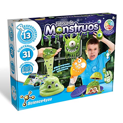 Science4you-Science4you – Fábrica de Monstruos – Juguete Científico y Educativo, Multicolor (80002454)