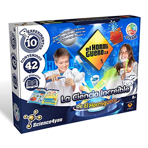 Science4you Science4you-Science4you Ciencia Increíble – Juguete Científico y Educativo, Multicolor, 8 Años, (80002757)