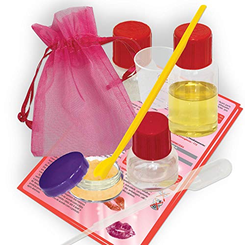 Science4you Starter Kit Lipgloss – Haz Tus Propios Labiales, Juguete Científico y Educativo, Juego Cosmética, Dermatológicamente Probado, 2 Experimentos Sencillos y Divertidos para Niños 8 Años