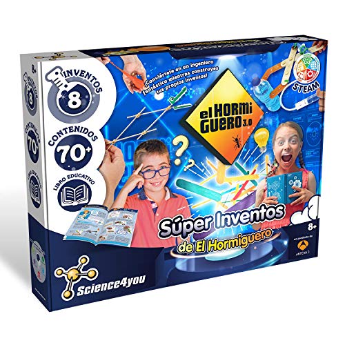 Science4you-Súper Inventos de El Hormiguero-Juegos y Juguetes Cientifico y Educativo-Regalo Ideal Niñas +8 Años, Multicolor (80002758)