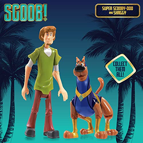 Scooby Doo Película de Scoob - Figuras de acción Twin Pack - Super Scoob y Shaggy