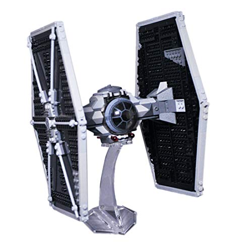 SENG Soporte de pantalla de acrílico para modelo Imperial TIE Fighter, compatible con Lego 75211