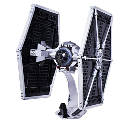 SENG Soporte de pantalla de acrílico para modelo Imperial TIE Fighter, compatible con Lego 75211