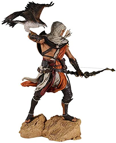 SeptYN Assassin'S Creed Orígenes Bayek Acción-Personaje Modelo Empleos Accesorios Anime Figura PVC Anime Juego Periférico Arco y Flecha Coleccionables Decoración de Escritorio Regalos,A