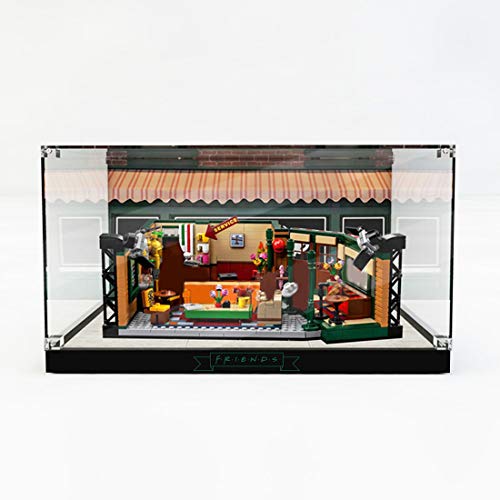 SEREIN Vitrina acrílica con expositor de acrílico compatible con Lego Ideas 21319 Friends Central Perk Café (sin set Lego)