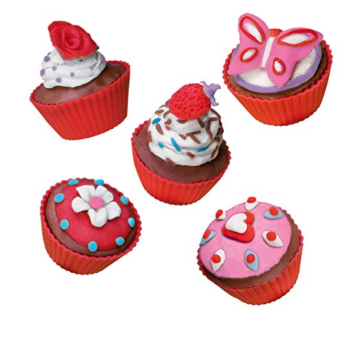 SES- Cupcakes de superplastilina, Multicolor (00479)