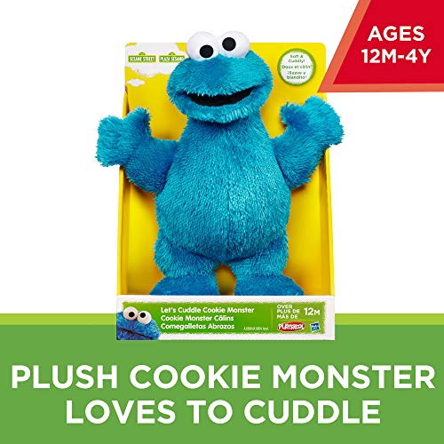 Sesame Street Playskool Let's Cuddle Cookie Monster Plush by Sesame Street