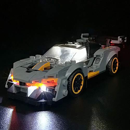 SESAY Juego de iluminación para coche Lego 75892 Speed Champions McLaren Senna, juego de iluminación LED compatible con Lego 75892 (sin set Lego)