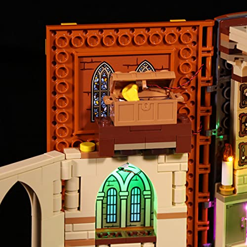 SESAY Juego de luces personalizadas para Lego Harry Potter Hogwarts Moment, juego de iluminación LED compatible con Lego 76382 (sin juego de Lego)