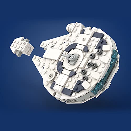 SESAY Star Millennium Falcon MOC-63888 - Juego de construcción de 384 piezas Super UCS Star Millennium Falcon Milenario, compatible con Lego Star Wars