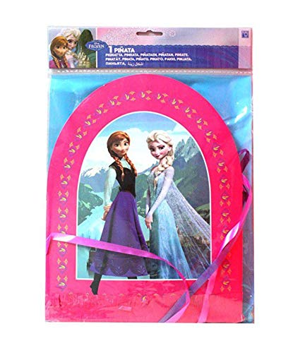 Set de 2 Piñatas Infantiles Decorativas"Frozen Elsa-Ana-Olaf 28x36 cm. Disney. Juguetes y Regalos Baratos para Fiestas de Cumpleaños, Bodas, Bautizos y Comuniones. AB