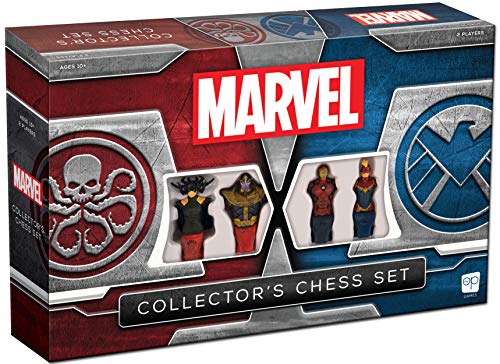 Set de ajedrez coleccionista Marvel