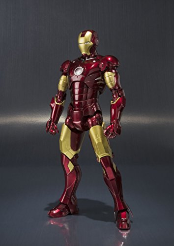 S.h.figuarts iron man Mark 3 155 mm ABS &PVC & die-cast action figure