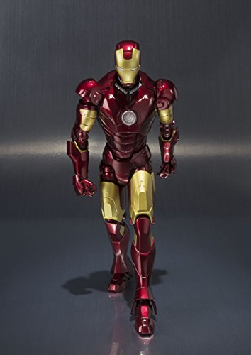 S.h.figuarts iron man Mark 3 155 mm ABS &PVC & die-cast action figure