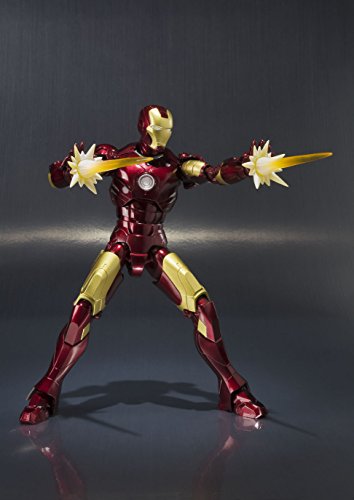 S.h.figuarts iron man Mark 3 155 mm ABS &PVC & die-cast action figure