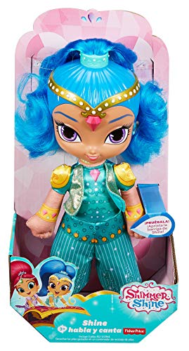 Shimmer y Shine Genio Shine habla y canta, muñeca con sonidos (Mattel FPP42)