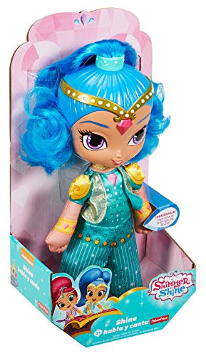 Shimmer y Shine Genio Shine habla y canta, muñeca con sonidos (Mattel FPP42)