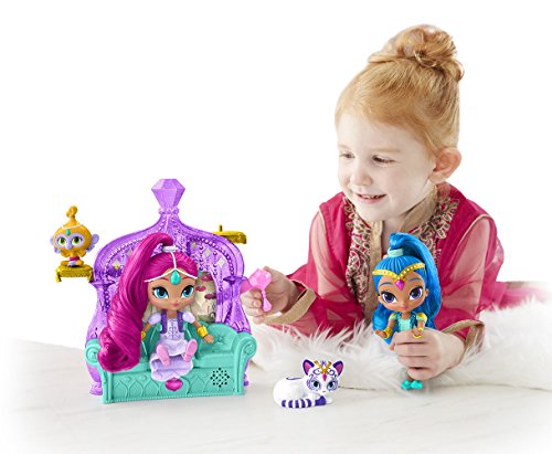 Shimmer y Shine Trono sorpresas mágicas (Mattel FFN39)