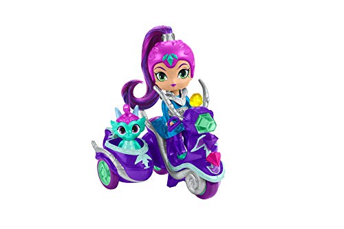 Shimmer y Shine Zeta y su moto, muñeca con accesorios (Mattel FHN31)