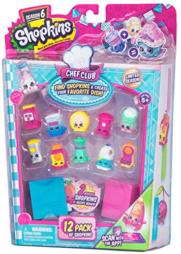 Shopkins Season 6 Chef Club, 12 Pack (Styles May Vary)