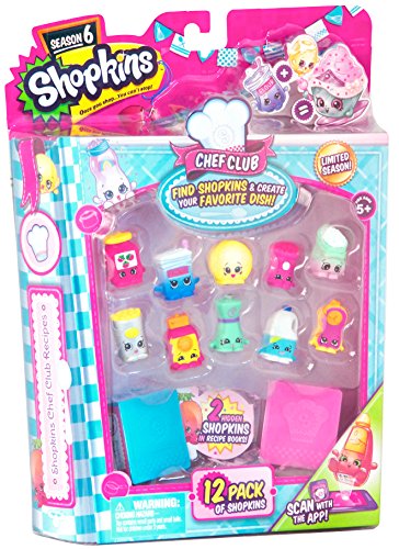 Shopkins Season 6 Chef Club, 12 Pack (Styles May Vary)