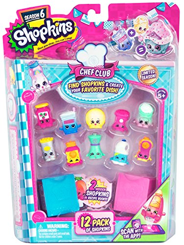 Shopkins Season 6 Chef Club, 12 Pack (Styles May Vary)