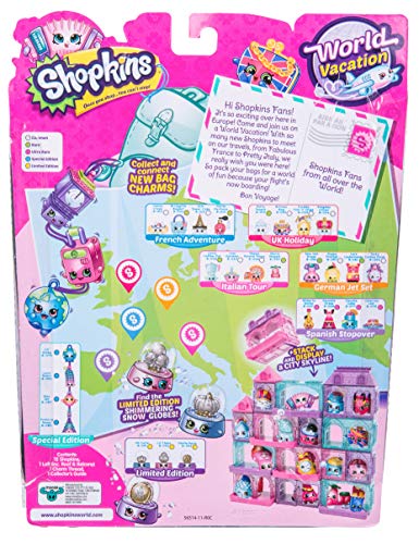 Shopkins Vacaciones Mundiales (Europa) -Paquete de 12