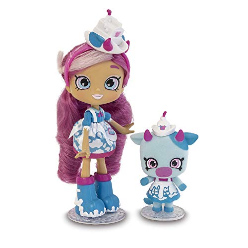 Shoppies Serie 9 - Wild Style Super Pack Con Muñeca, 1 Figura Shoppets y Shopkins + Accesorios (Giochi Preziosi HPKC9111)