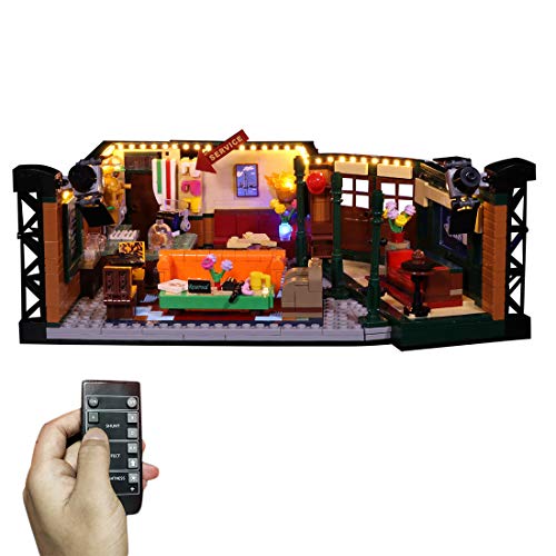 Sici - Juego de iluminación LED para Lego Friends Central Perk, iluminación compatible con Lego Ideas 21319 FRIENDS Central Perk Café modelo (no incluye juego Lego)