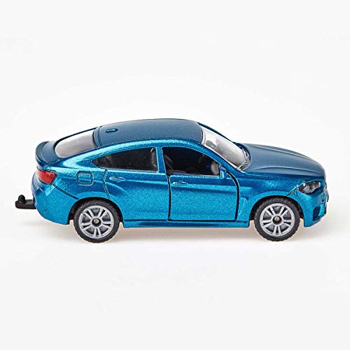 siku 1409, BMW X6 M, Metal/Plástico, Azul, Vehículo de juguete para niños, Apertura de puertas