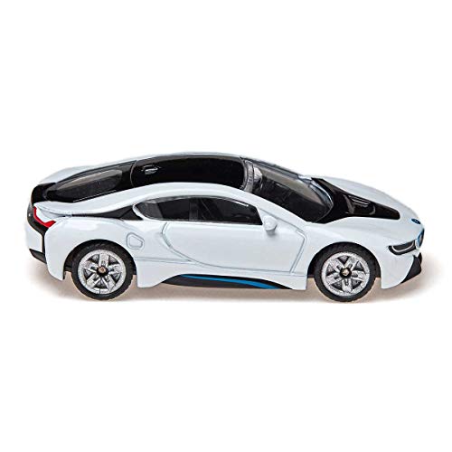 siku 1458, BMW i8, Metal/Plástico, Blanco, Vehículo de juguete para niños