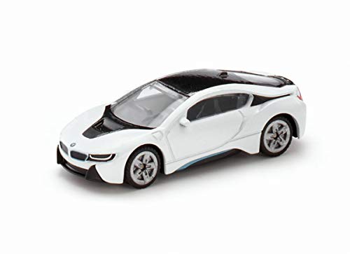 siku 1458, BMW i8, Metal/Plástico, Blanco, Vehículo de juguete para niños